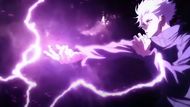 Gojo as seen using Hollow Purple (Image Source: MAPPA Studio)
